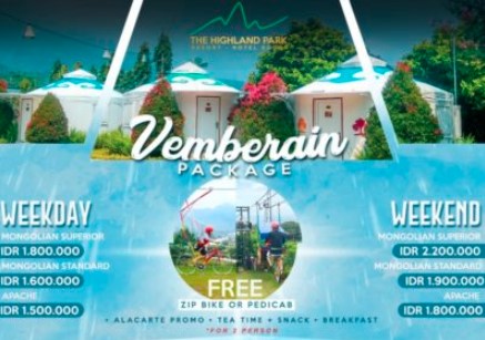 tarif highland resort park