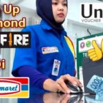 cara top up unipin free fire di indomaret