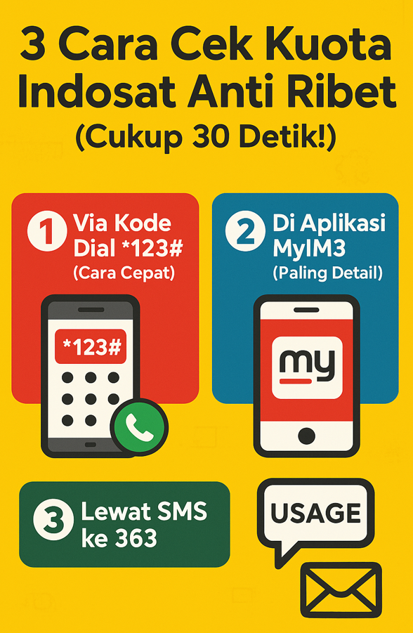 cek kuota indosat