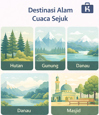 7 Wisata Alam Februari Dikunjungi Saat Ramadan