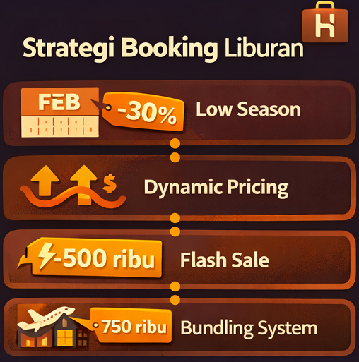 Itinerary Hemat 3 Hari 2 Malam di Bulan Februari