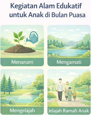 Kegiatan Wisata Alam Ramah Keluarga Saat Puasa