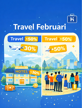Liburan Februari vs Liburan Peak Season