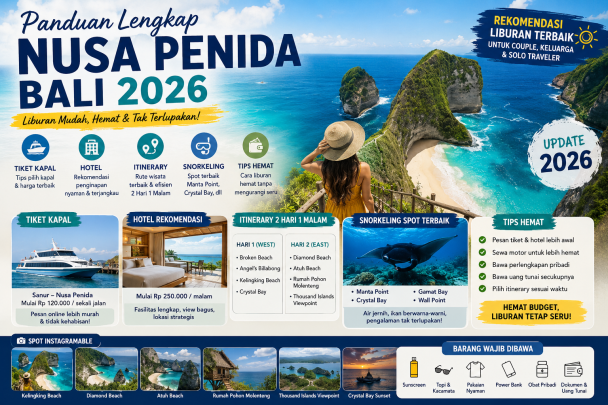 tips liburan nusa penida bali